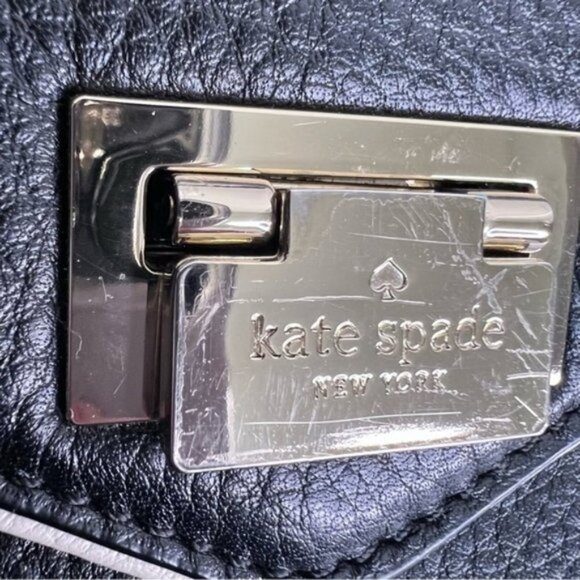 KATE Spade Leather Black & White Handbag - Picture 7 of 16